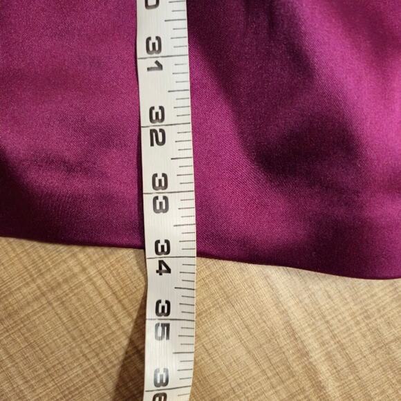 Max and Cleo Strapless Dress Women Size 8 Purple Dark Romance Feminine Pockets - Picture 7 of 10